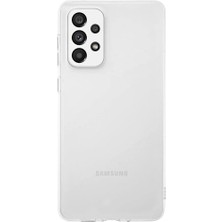 Samsung Galaxy A73 Silikon Kılıf - Beyaz