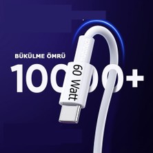 Matutech Type-C To Type-C Hızlı Şarj ve Data Transfer Özellikli Şarj Kablosu