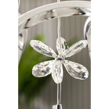 NZL Lighting Model Clasy Krom Kaplama 3 Renk Modern Ledli Sarkıt Avize Salon Avize ve Oturma Odası Avize