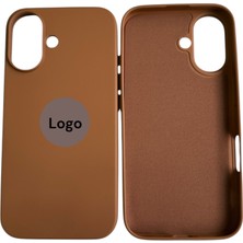 Mirtech Apple iPhone 16 Plus Uyumlu Lansman Beyaz Içi Kadife Silikon Kılıf