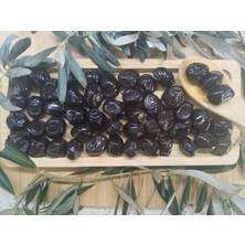 Katırlı Köyü Taş Baskı Yağlı Salamura Siyah Zeytin 2 kg Duble Iri