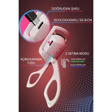 Ceyden Store Taşınabilir Elektrikli Kirpik Kıvırıcı Isıtmalı Pratik