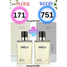 171 Floral Kadın 50ML ve 751 Woody Erkek 50ML Parfüm