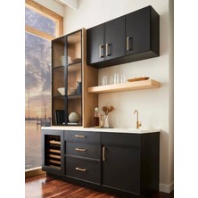Yggdrasil Home Decor Dekoratif Doğal Ahşap  Tek’li  (Gizli Aparatlı Raf)