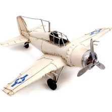 Dekoratif Metal Uçak