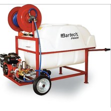 Bartech PM400-D  Benzinli Makaralı  400 Litre