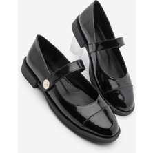 Marjin Kadın Loafer Cırtlı Günlük Ayakkabı Valsey
