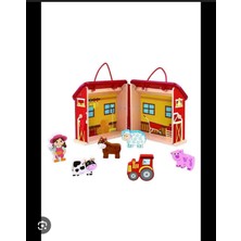 Tooky Toy Çiftlik Ahşap Oyuncak