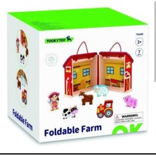 Tooky Toy Çiftlik Ahşap Oyuncak