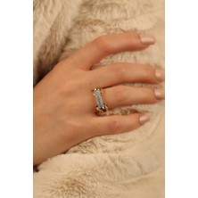 ÇGK KUYUMCULUK Taşlı Altın Yüzük CGKYZK0300