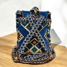 Otho Bag Etnik Kilim Desenli Büyük Boy Sırt Çantası