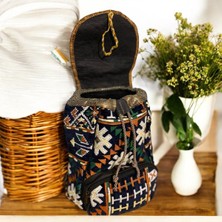 Otho Bag Etnik Kilim Desenli Büyük Boy Unisex Sırt Çantası