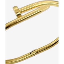 Utay Life Utaylife Çelik Çivi Kelepçe Gold