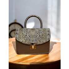 Otho Bag Şal Eşarp Desenli Etnik Kadın Omuz Çantası