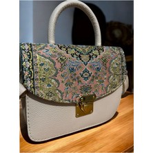 Otho Bag Şal Eşarp Desenli Etnik Kadın Omuz Çantası