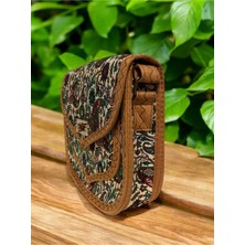 Otho Bag Otantik Desenli Kadın Omuz Çantası
