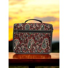 Otho Bag Terme Süet Etnik Desenli Laptop Boy Kadın Omuz Çantası