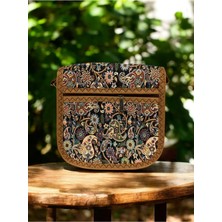 Otho Bag Otantik Desenli Kadın Omuz Çantası