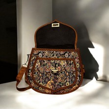 Otho Bag Mozaik Desen Otantik Kadın Omuz Çantası