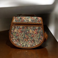 Otho Bag Mozaik Desen Otantik Kadın Omuz Çantası