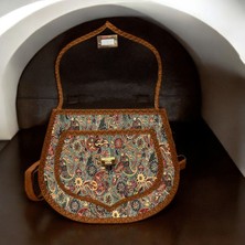 Otho Bag Mozaik Desen Otantik Kadın Omuz Çantası