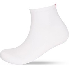 Katia & Bony  Run 3 Lü Çocuk Basic Patik Çorap - Beyaz