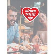 Home Bizden Tatlısı Yok Yazılı Servis Kürdanı