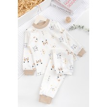 Babymod Fiğürlü  Pamuk Kız Erkek Bebek Çocuk Pijama Takımı