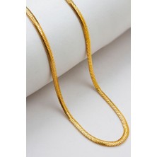 Latif Kuyumcu 22 Ayar Altın 3 mm Balık Sırtı Zincir 50 cm LKZNC1100