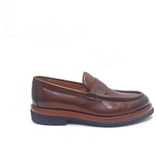 Alberto Rossi  Kahve Deri Eva Taban Erkek Ayakkabı