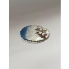 Bivalvia Accessories El Yapımı Epoksi Bardak Altlığı 3