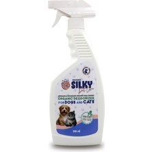 Silky - Kediler Için Organik Koku Giderici Spreyi  - 500ml