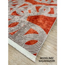 Brillant Çengel Modern Desen Lateks Taban Halı