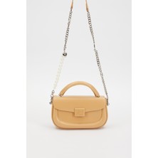 Levidor Inci Askılı Omuz Çantası 930234 Kahve