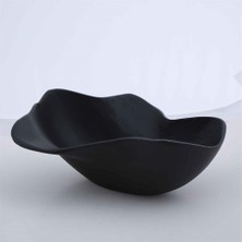 Vitale Metal Boda Siyah Tabak 21*25*10  cm