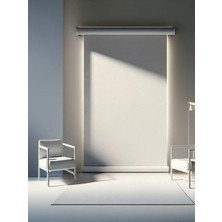 Kidmex Ekru Renkli Blackout Stor Perde 50 x 200 cm Düz Desen ile Şık Tasarım