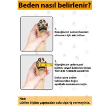 Paw Prints Köpek Ayakkabısı - Lastikli Köpek Ayakkabısı - Kaydırmaz Kauçuk Taban Köpek Ayakkabısı