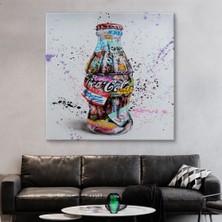 Marsilyan- Kola Graffiti Kanvas Duvar Tablosu, Banksy Tarzı Sokak Graffiti POSTERI-5346