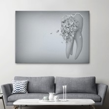 Marsilyan- Diş Kliniği Duvar Tablosu, Çürüyen Diş, Diş Hekimi TABLO-5372