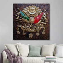 Marsilyan- Osmanlı Tuğrası Kanvas TABLO-5866