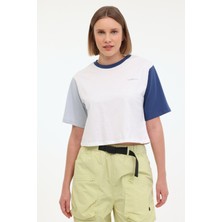 Lumberjack Wl Annabel 11CK1235 4fx Beyaz Kadın Kısa Kol T-Shirt