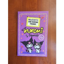 16 Sayfa Sanrio Kuromi ve Arkadaşları Sticker Defteri (1 Adet)