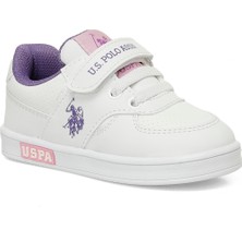 U.s. Polo Assn. Cameron Jr 5fx Beyaz Kız Çocuk Sneaker