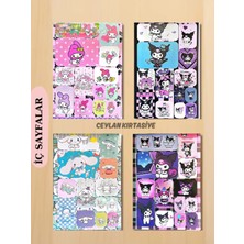 16 Sayfa Sanrio Kuromi ve Arkadaşları Sticker Defteri (1 Adet)
