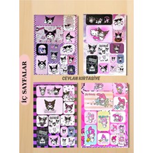 16 Sayfa Sanrio Kuromi ve Arkadaşları Sticker Defteri (1 Adet)