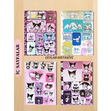 16 Sayfa Sanrio Kuromi ve Arkadaşları Sticker Defteri (1 Adet)