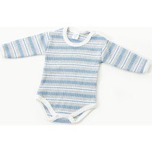 Pirinç Bebe Fitilli Unisex Zıbınlı Bebek Pijaması