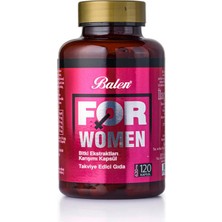Balen Forwomen Bitki Ekstraktları Karışımı Kapsül | Hormonal Dengeyi Koruyan Enerji Seviyesini Arttıran Kapsül 11