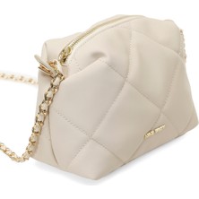 Nine West DIANDRA 5FX Bej Kadın Çapraz Çanta