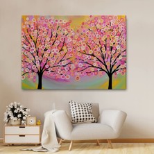 Marsilyan- Sürreal Ağaçtaki Renkler Senfonisi TABLOSU-6629